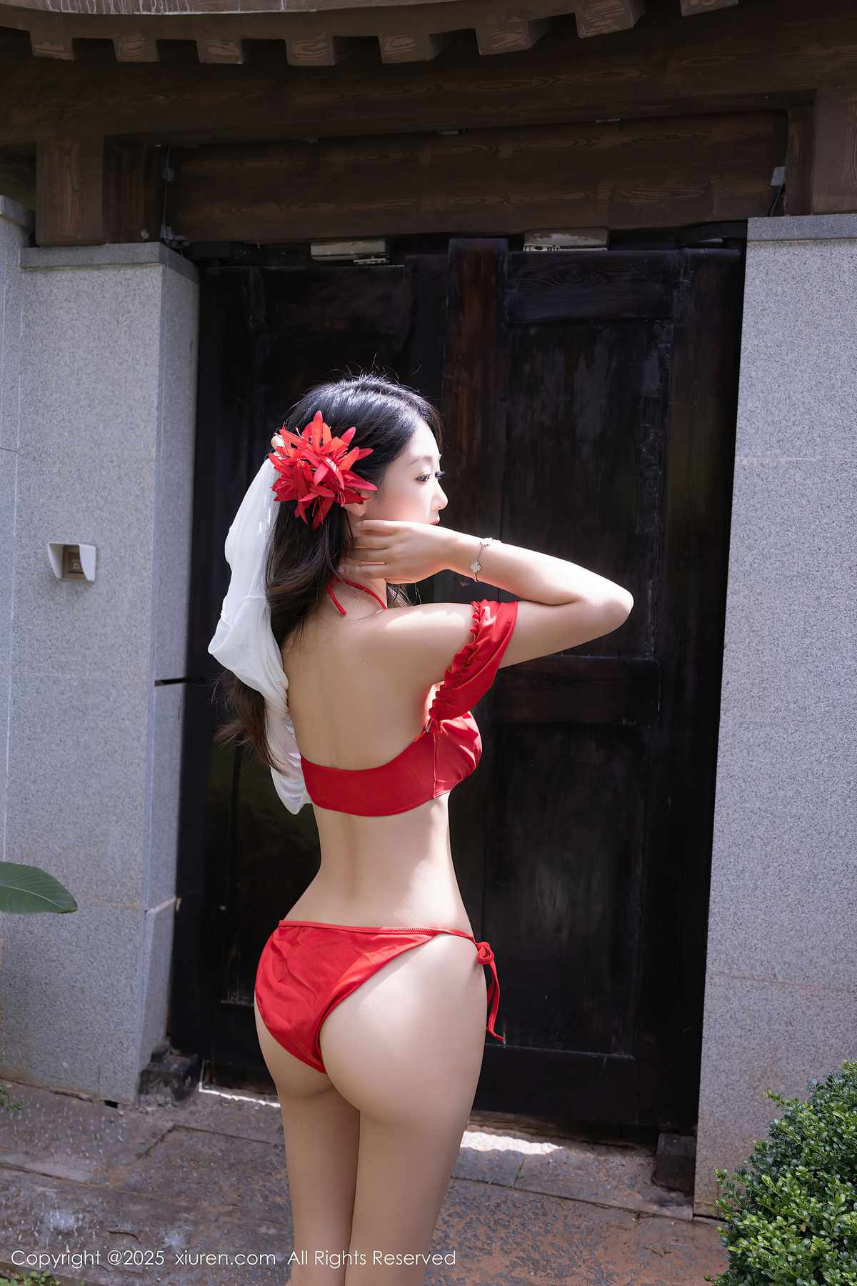 Xiuren秀人网-唐安琪：红潮轻覆花影藏梦声