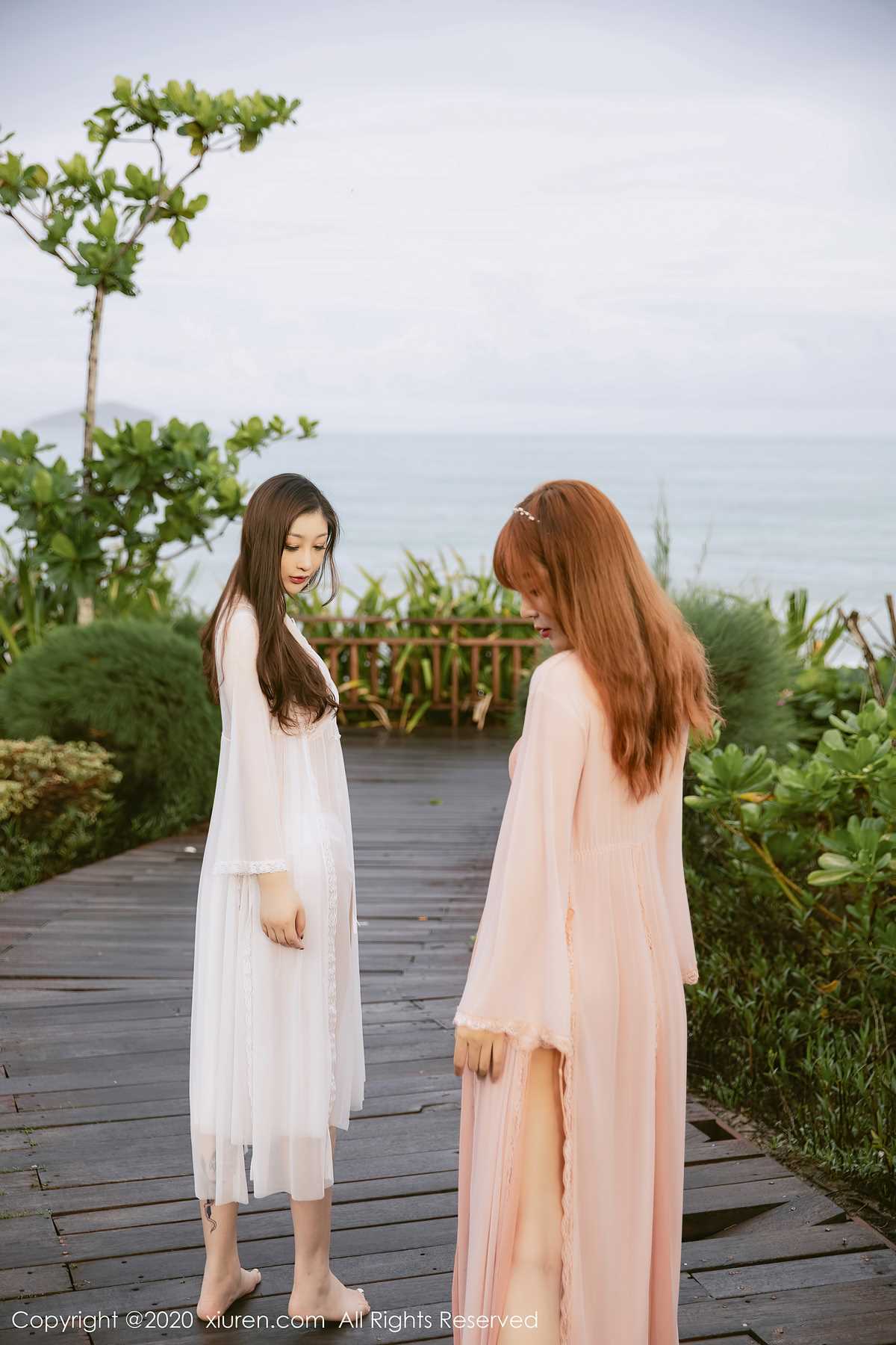 Xiuren秀人网-模特合集：绿径听风语双影共潮生